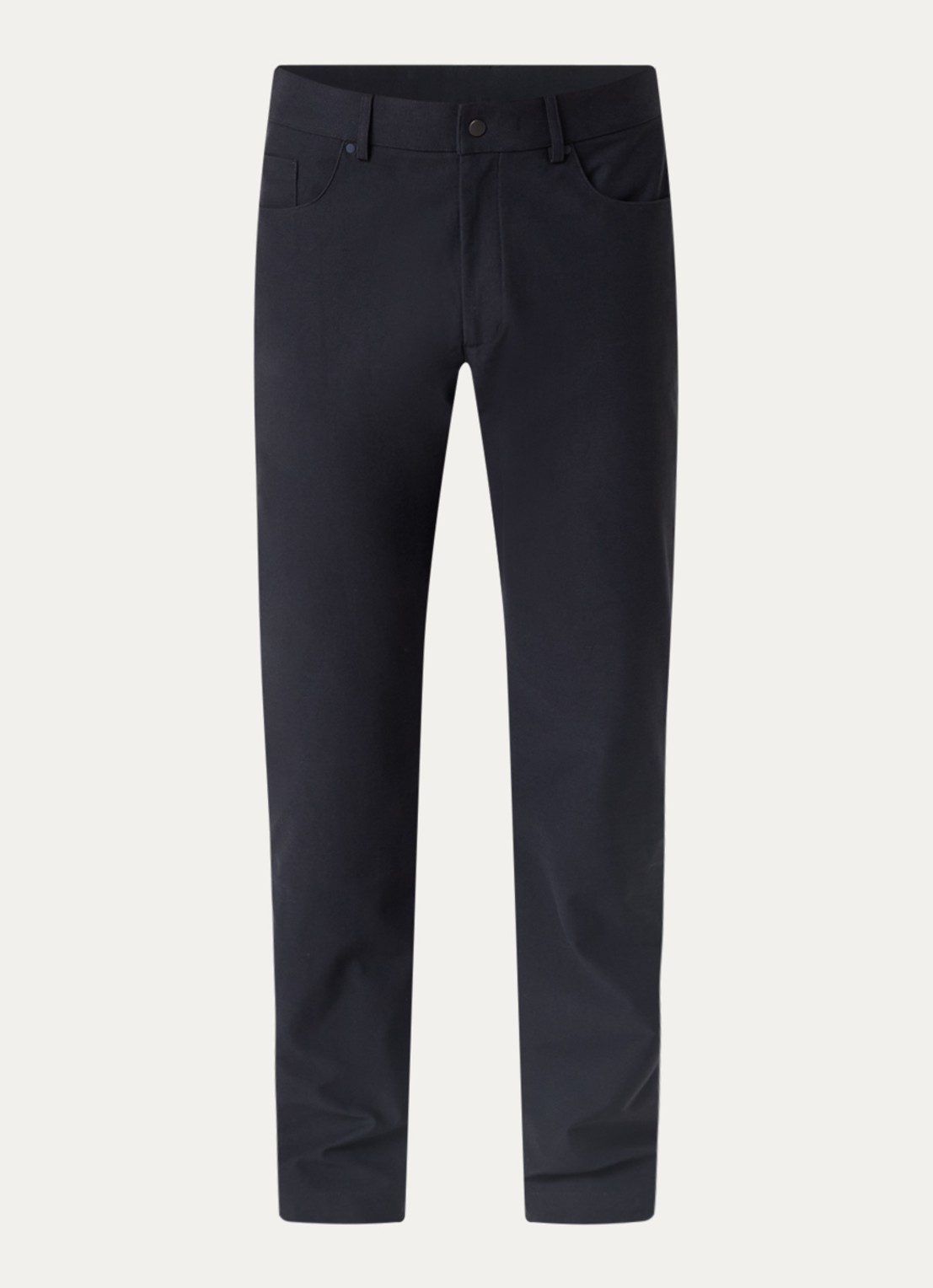 Boggi Milano Slim fit chino met steekzakken - voorkant 4 donkerblauw