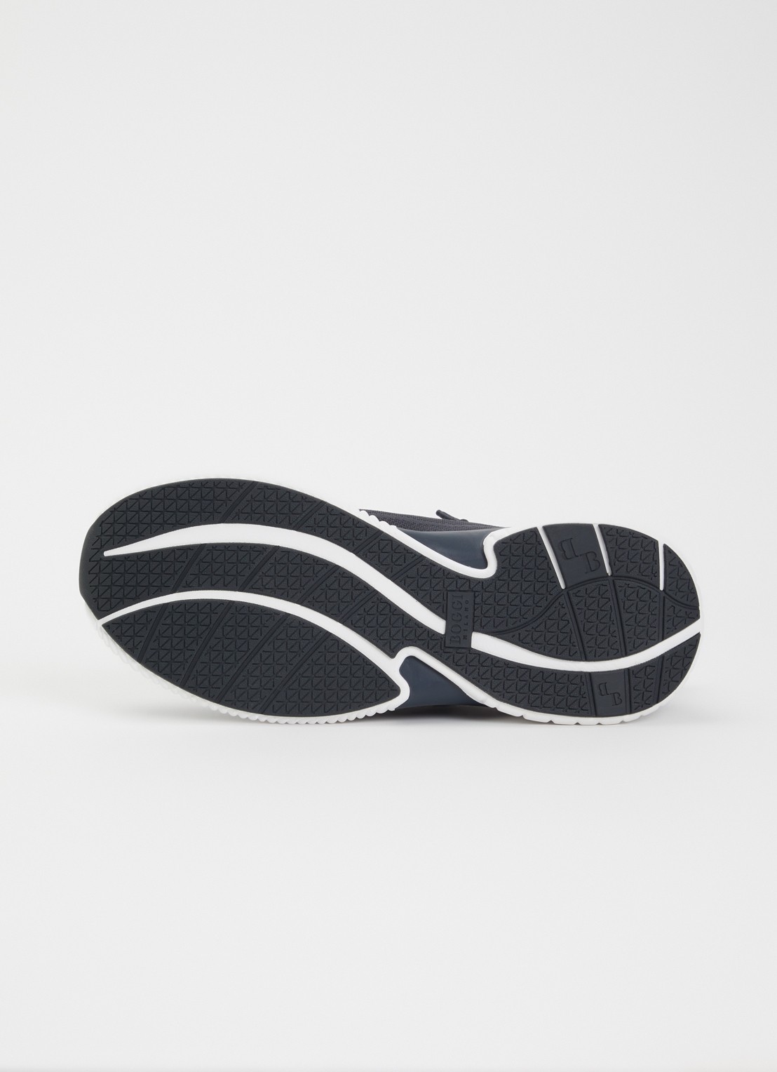 Boggi Milano Sneaker van mesh - detail 3 donkerblauw