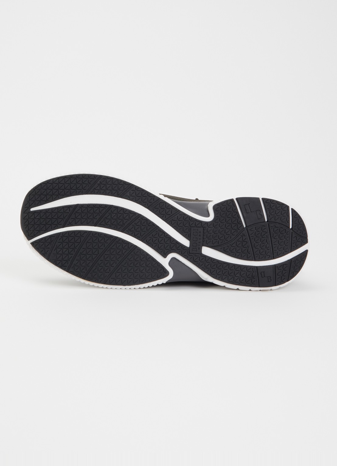 Boggi Milano Sneaker van mesh - detail 4 legergroen
