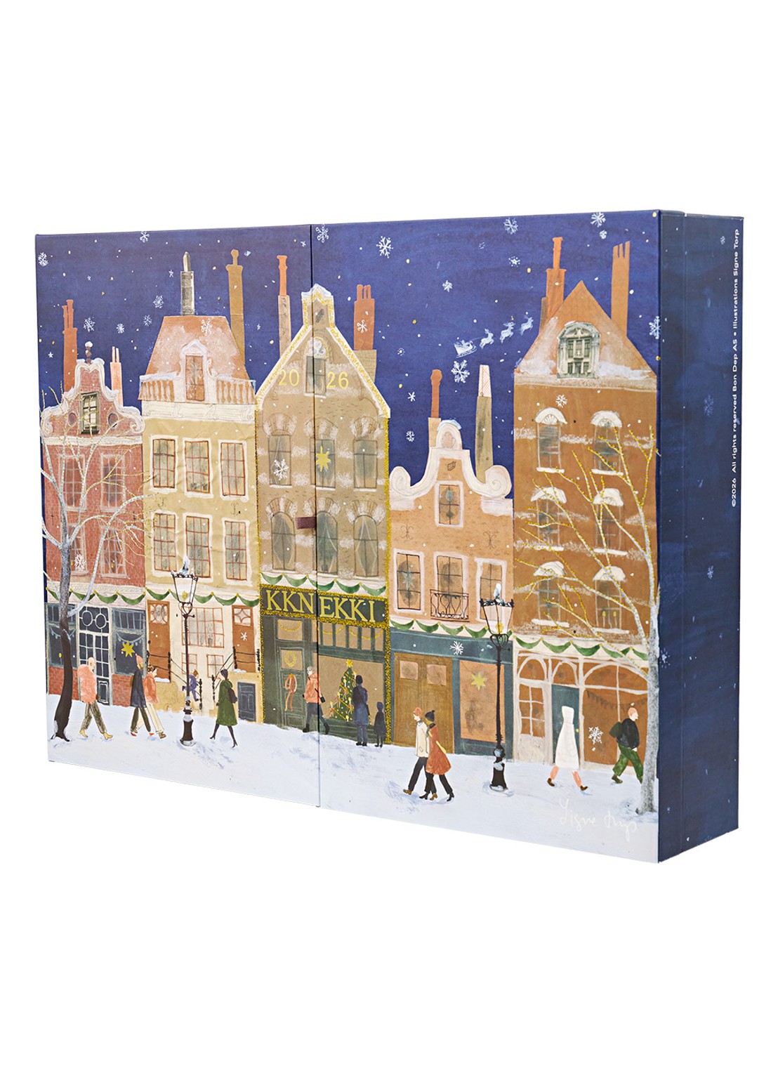 Bon Dep KKNEKKI adventskalendar 2026 - 24 dagen - voorkant 2 undefined