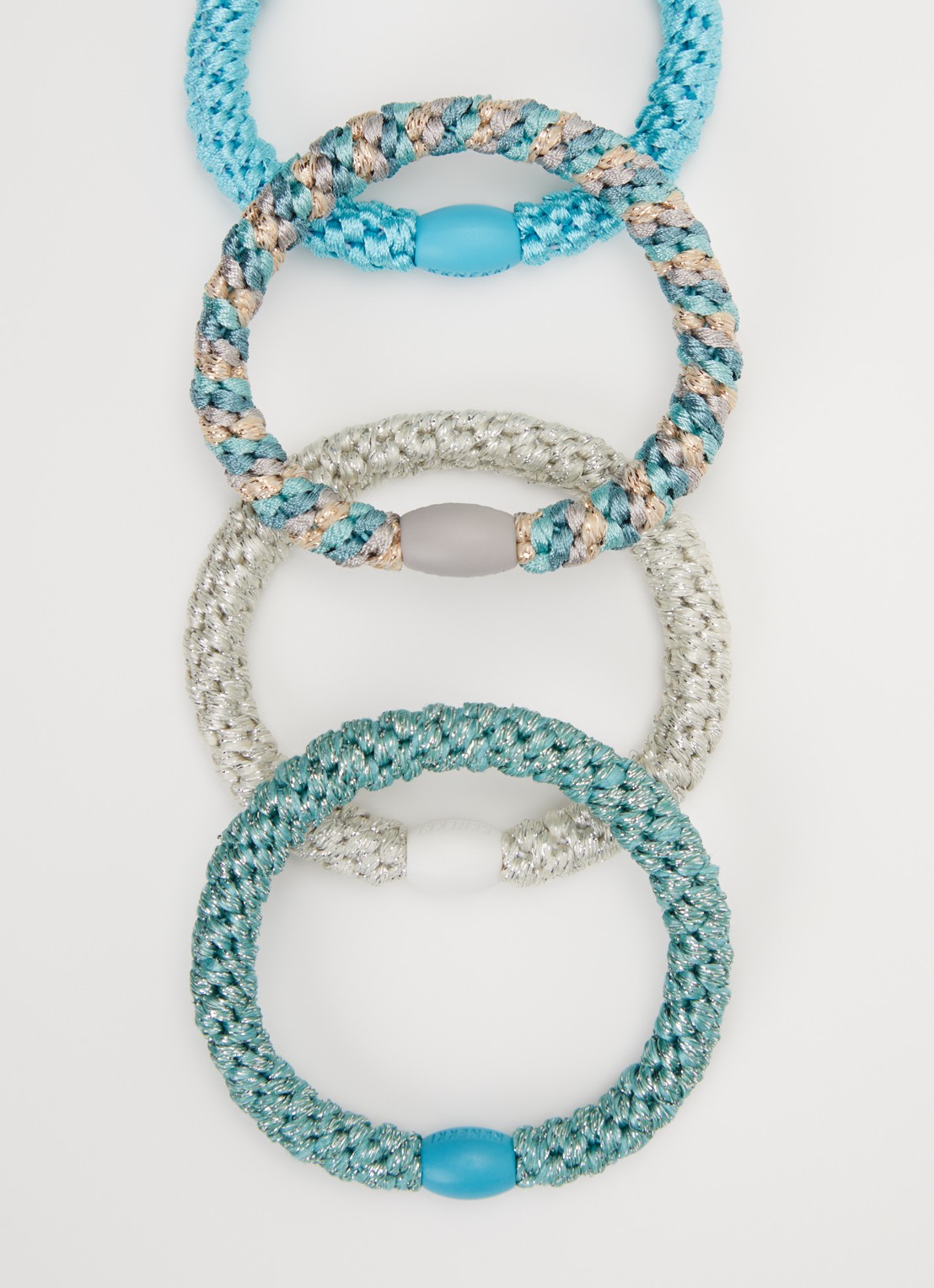 Bon Dep Kknekki Bundle 58 haarelastiekjes in 4-pack - detail 2 multicolor