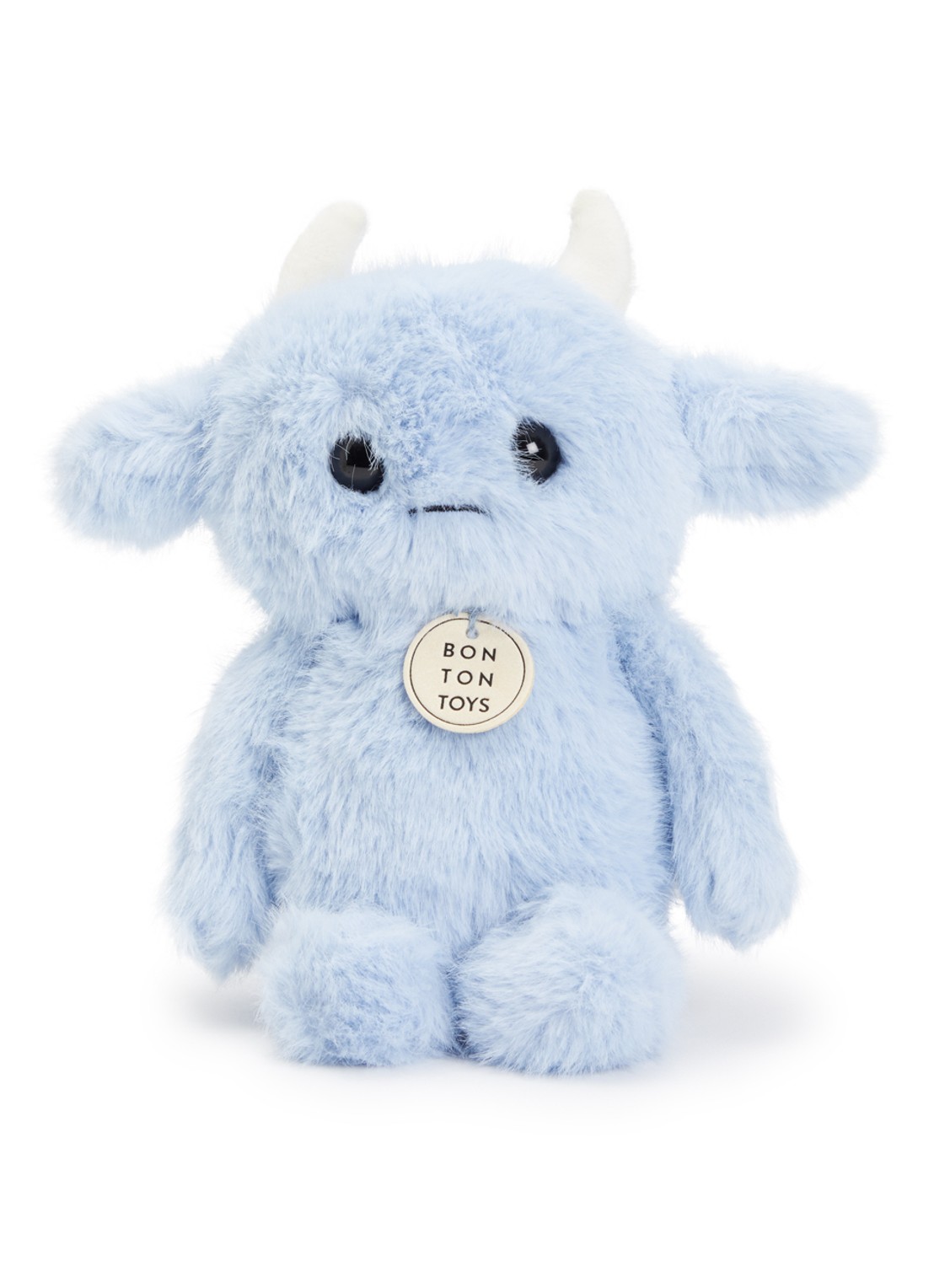 Bon Ton Toys Bluemoo knuffel - voorkant blauw