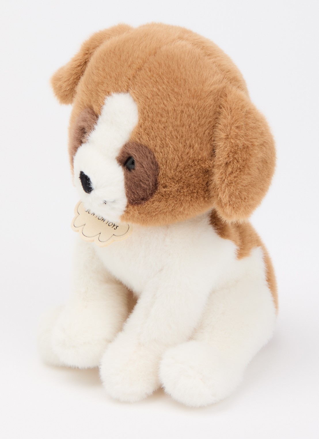 Bon Ton Toys Herman The St. Bernard knuffel - voorkant 2 lichtbruin