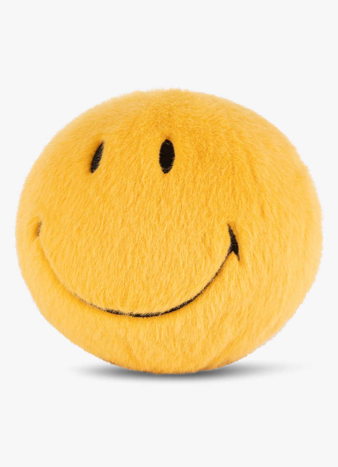Bon Ton Toys Smiley Fuzzy knuffel 13 cm - detail 4 geel
