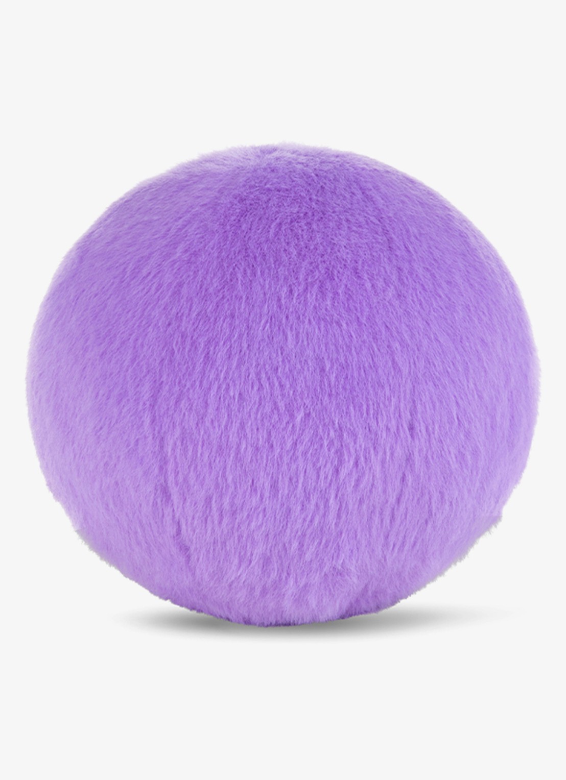 Bon Ton Toys Smiley Fuzzy knuffel 13 cm - achterkant 3 paars