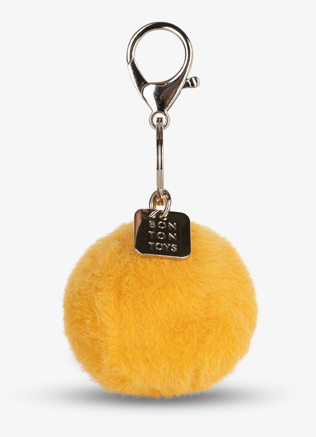 Bon Ton Toys Smiley Fuzzy sleutelhanger - achterkant 3 geel