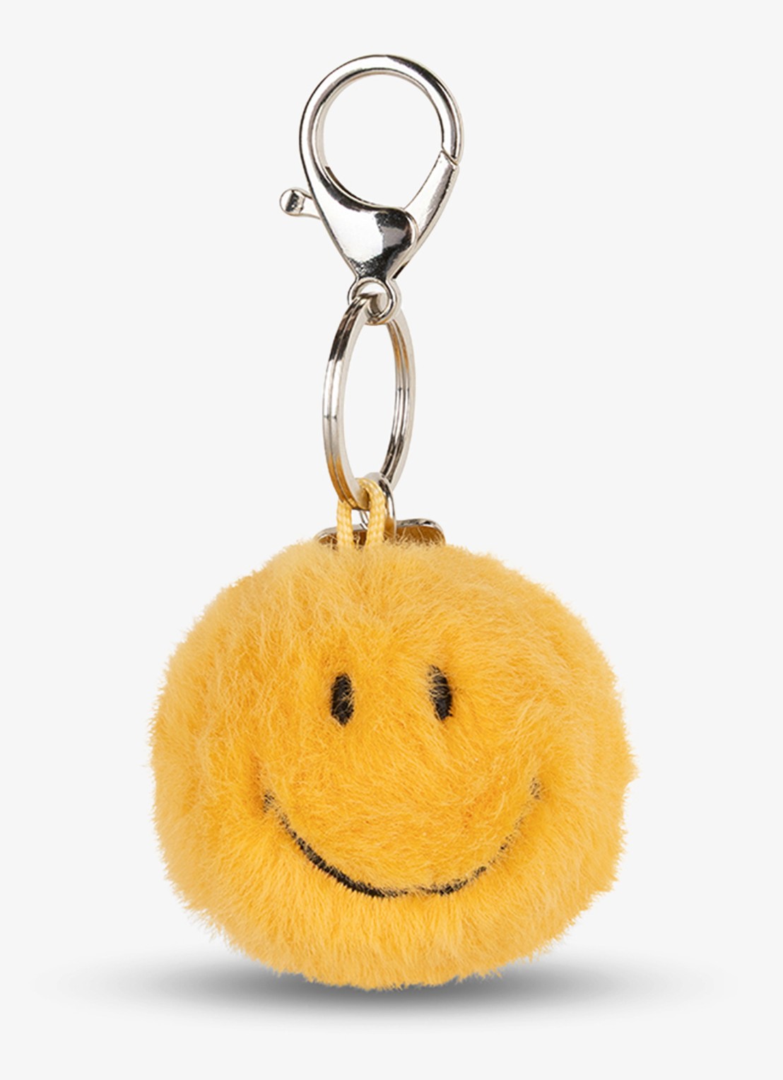 Bon Ton Toys Smiley Fuzzy sleutelhanger - voorkant geel