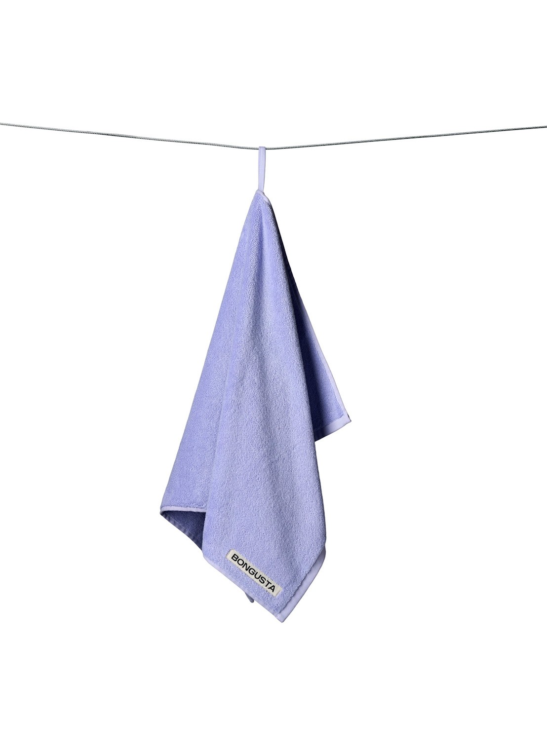 Bongusta Naram badhanddoek - 600 gr/m2 - 50 x 80 cm - voorkant 4 lila