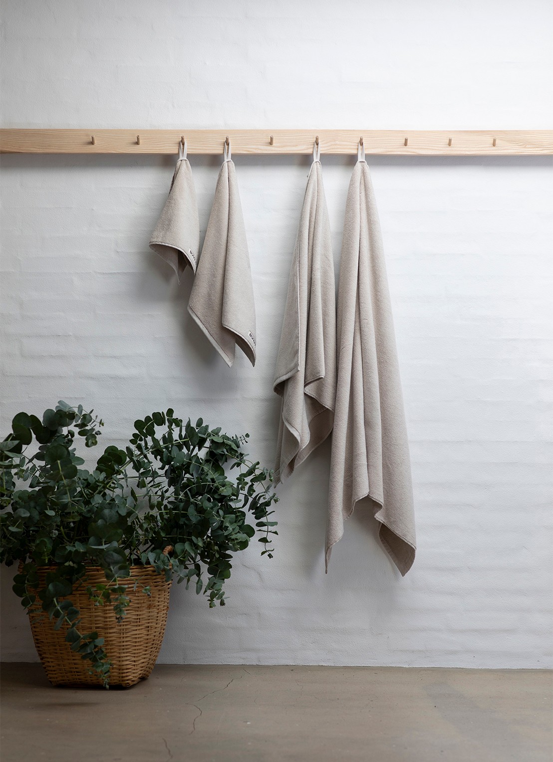 Bongusta Naram badhanddoek - 600 gr/m2 - 70 x 140 cm - detail 3 beige
