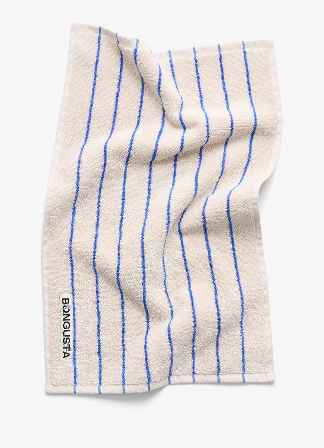 Bongusta Naram gastendoek - 30 x 50 cm - voorkant donkerbeige