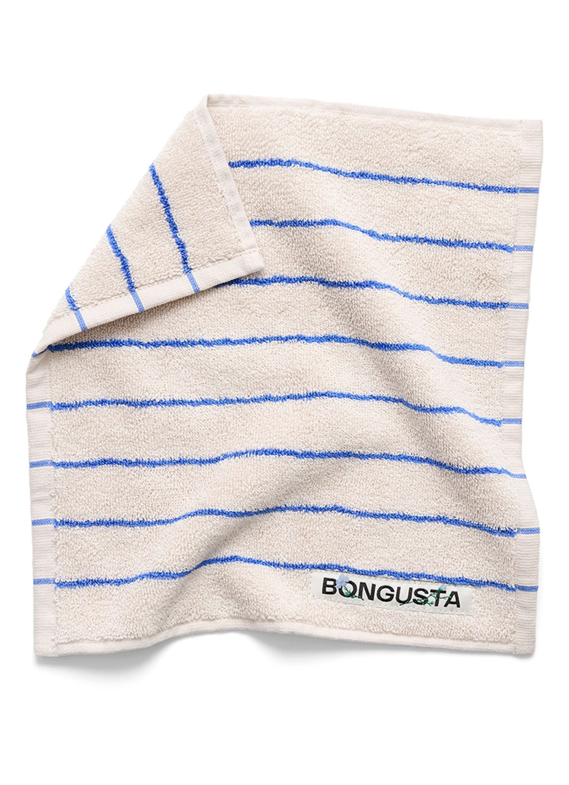 Bongusta Naram washand - 600 gr/m2 - 30 x 30 cm - voorkant donkerbeige