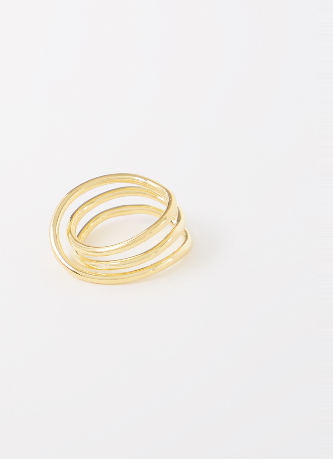 BONVO Loop ring verguld • Goud • de Bijenkorf