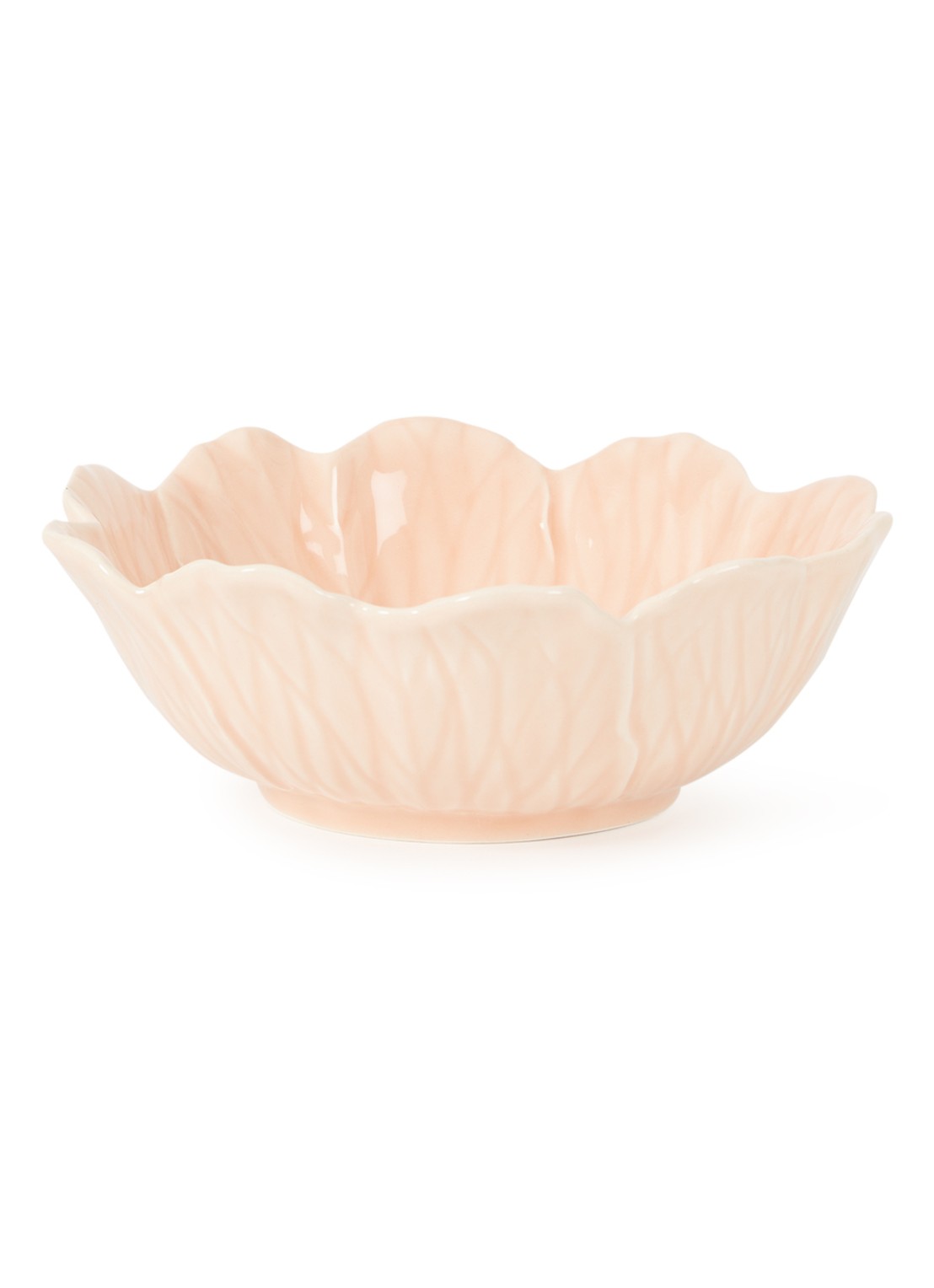 Bordallo Pinheiro Flora kom 17 cm - voorkant roze