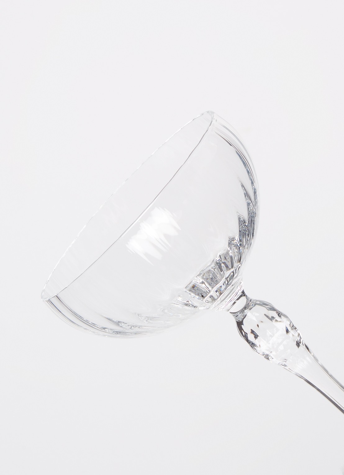 Bormioli Rocco America '20s cocktailglas 25 cl set van 6 - detail transparant