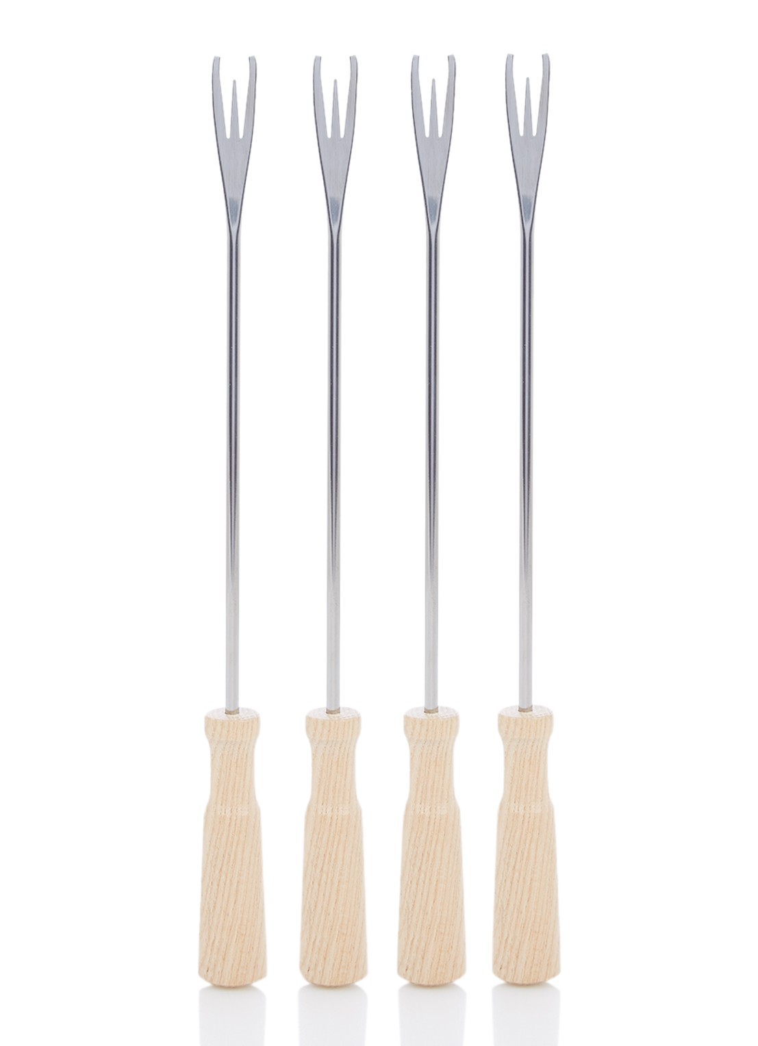 Boska Fonduevork set van 4 - voorkant bruin