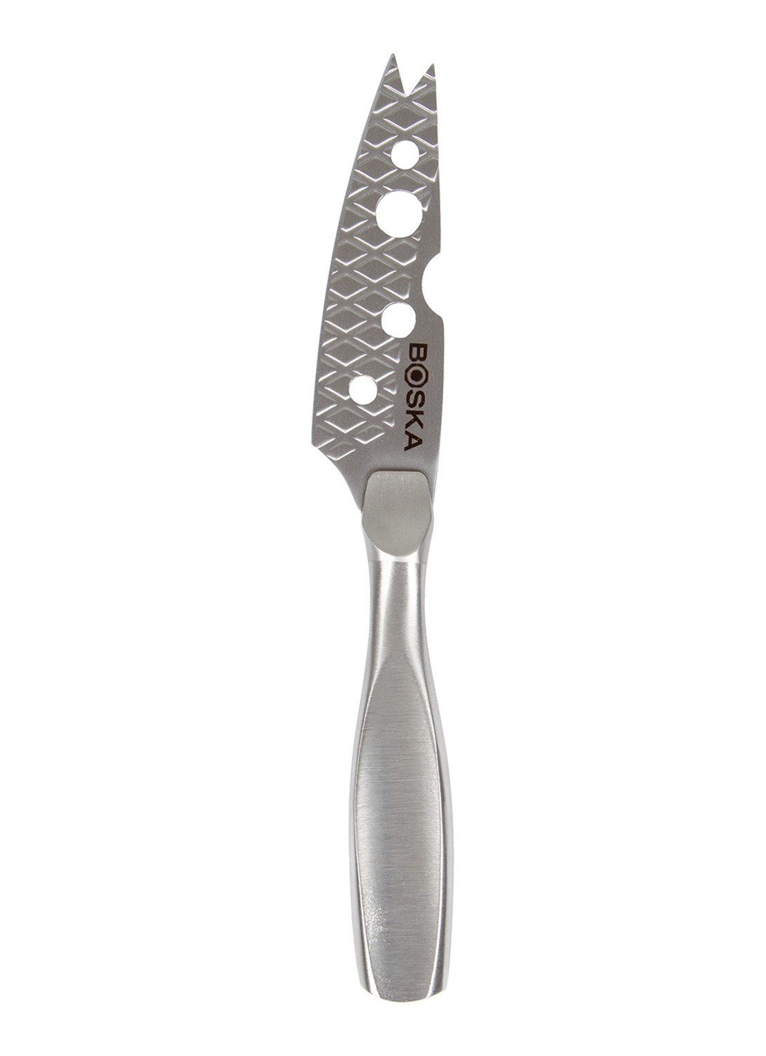 Boska Monaco+ Nr. 3 Mini kaasmes 8 cm - voorkant zilver