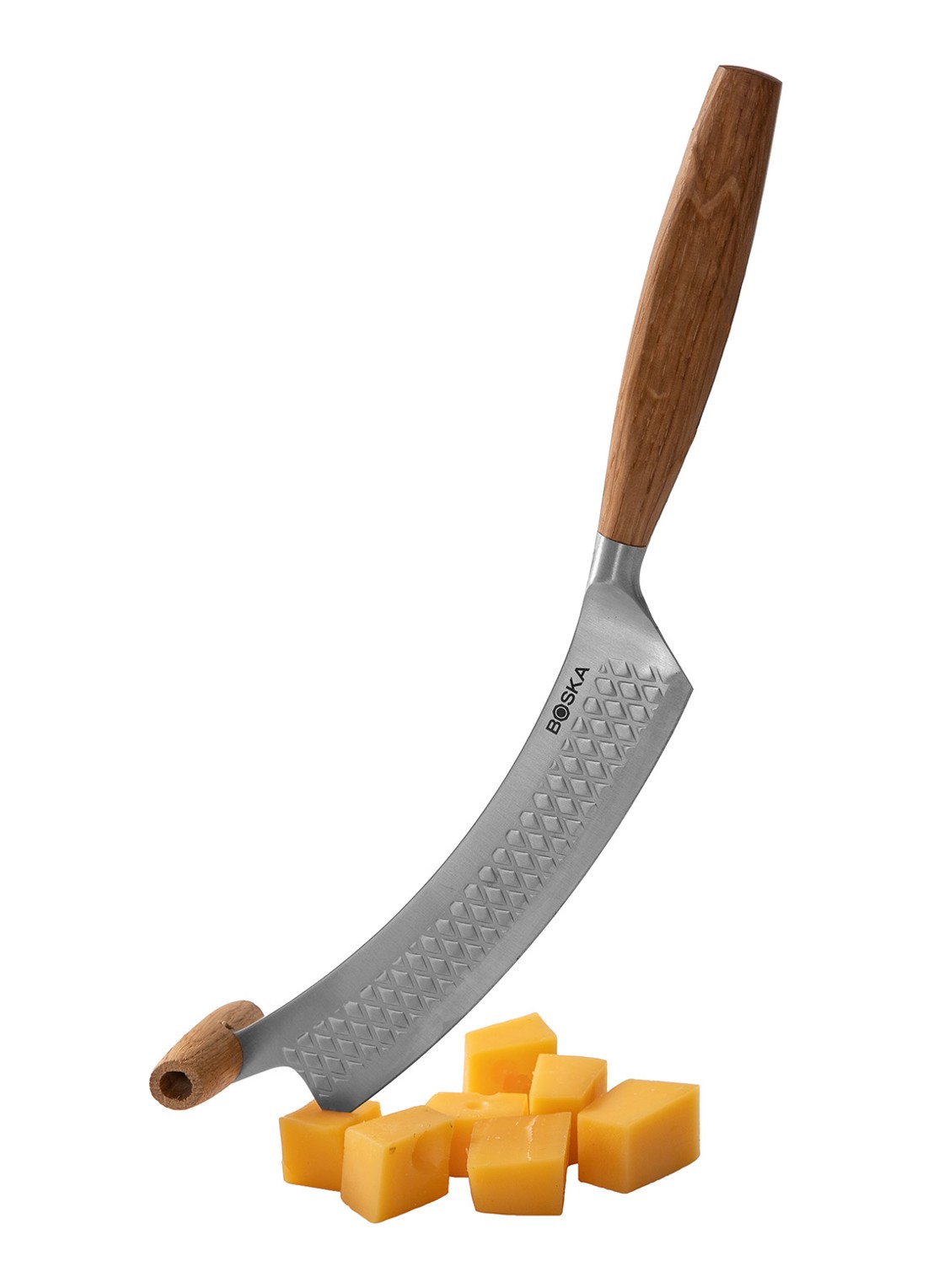 Boska Oslo pizza- en kaasmes 45 cm - voorkant 3 zilver