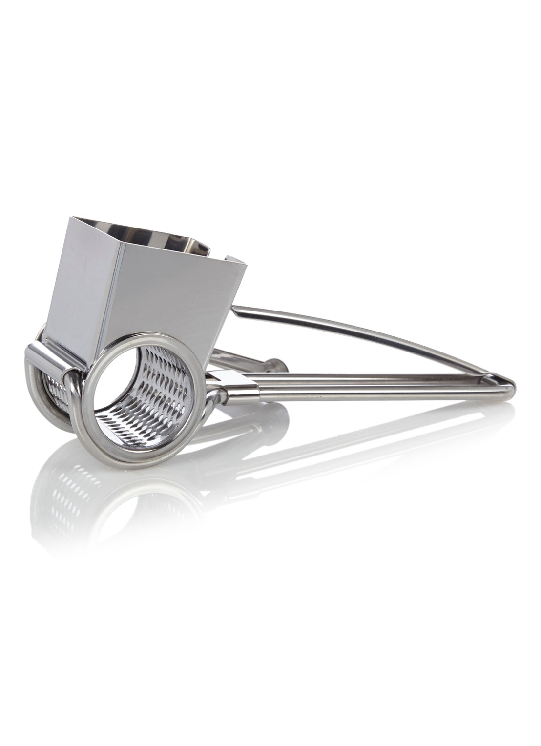 Boska Romano trommelrasp 19 cm - voorkant zilver
