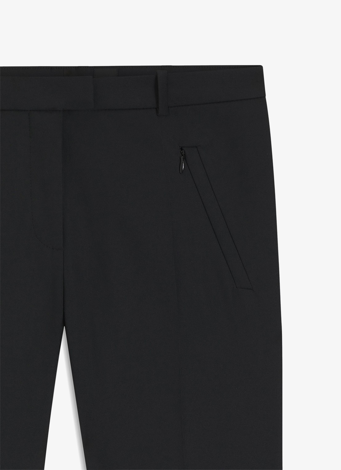 BOSS Anaita5 tailored tech pantalon - detail 5 zwart