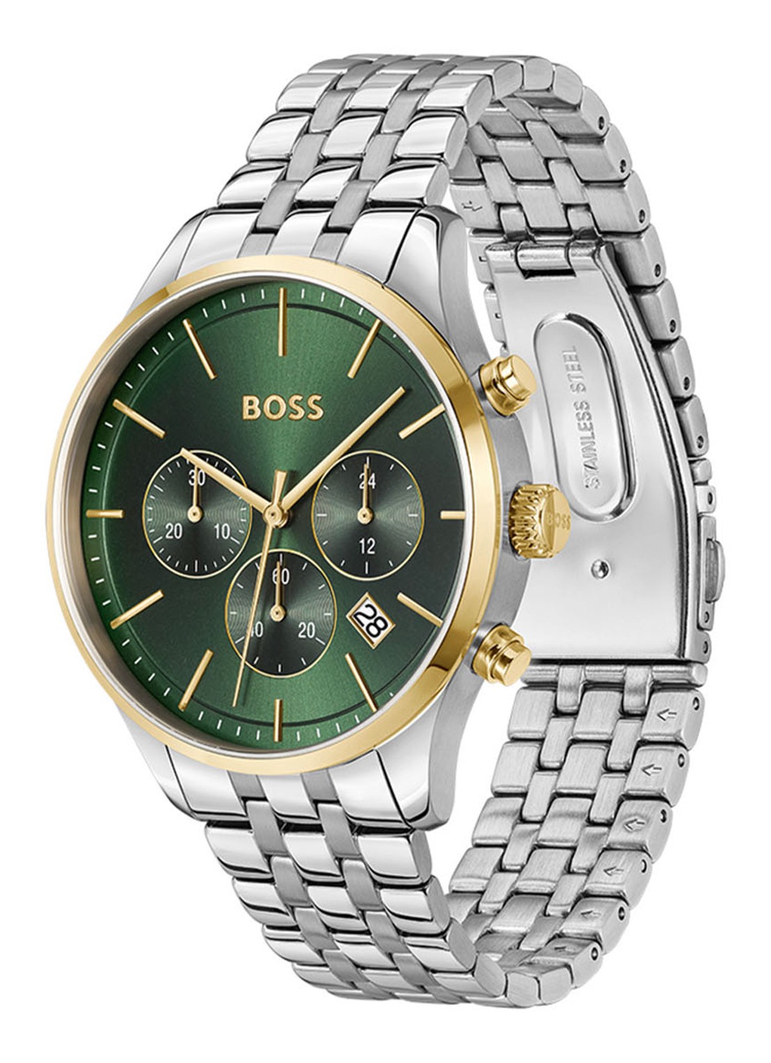 BOSS  Avery horloge HB1514159  - detail 2 zilver