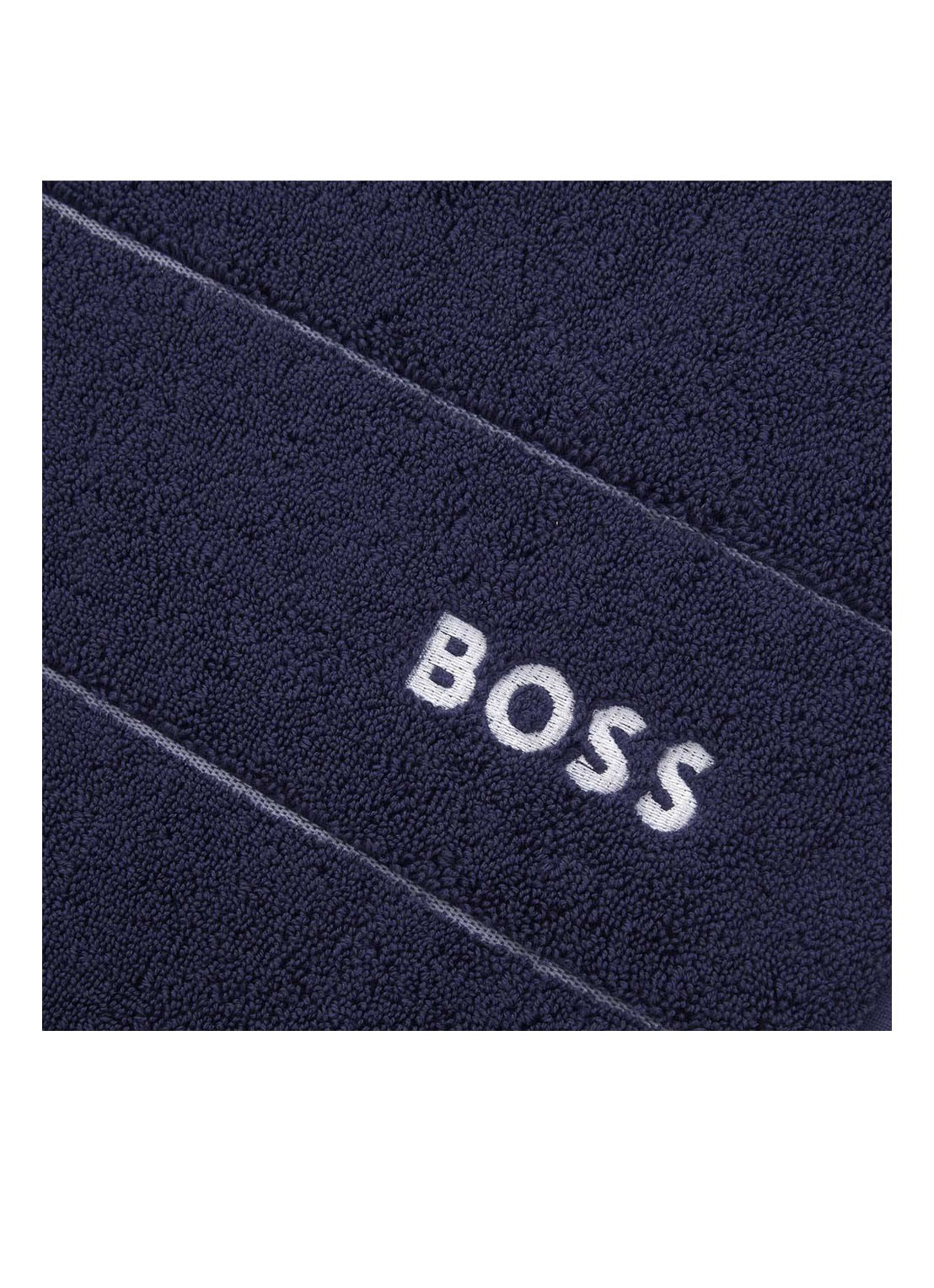 BOSS Azalea badmat 50 x 70 cm  - voorkant 2 blauwgrijs