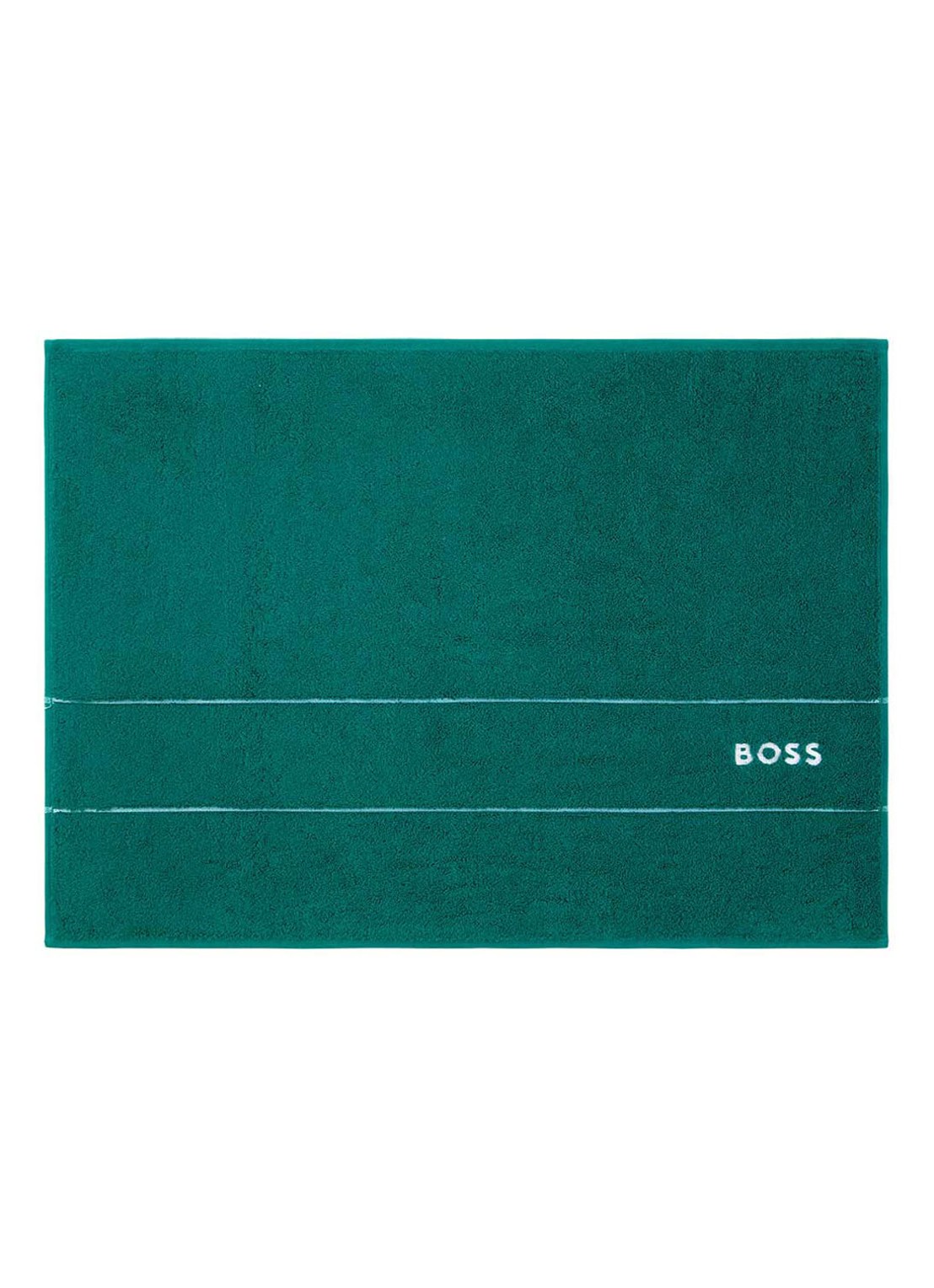 BOSS Azalea badmat 50 x 70 cm  - voorkant 2 donkergroen