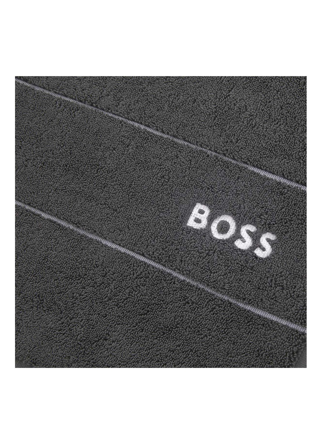 BOSS Azalea badmat 50 x 70 cm  - detail 2 donkergrijs