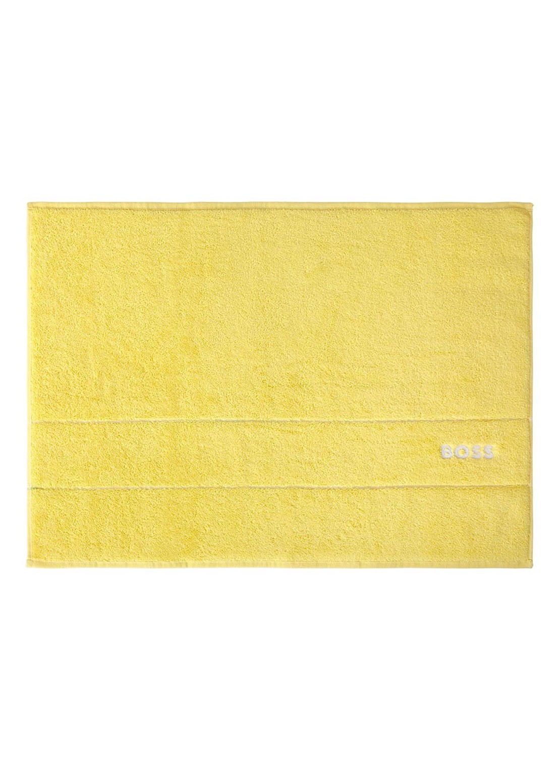 BOSS Azalea badmat 50 x 70 cm  - voorkant geel