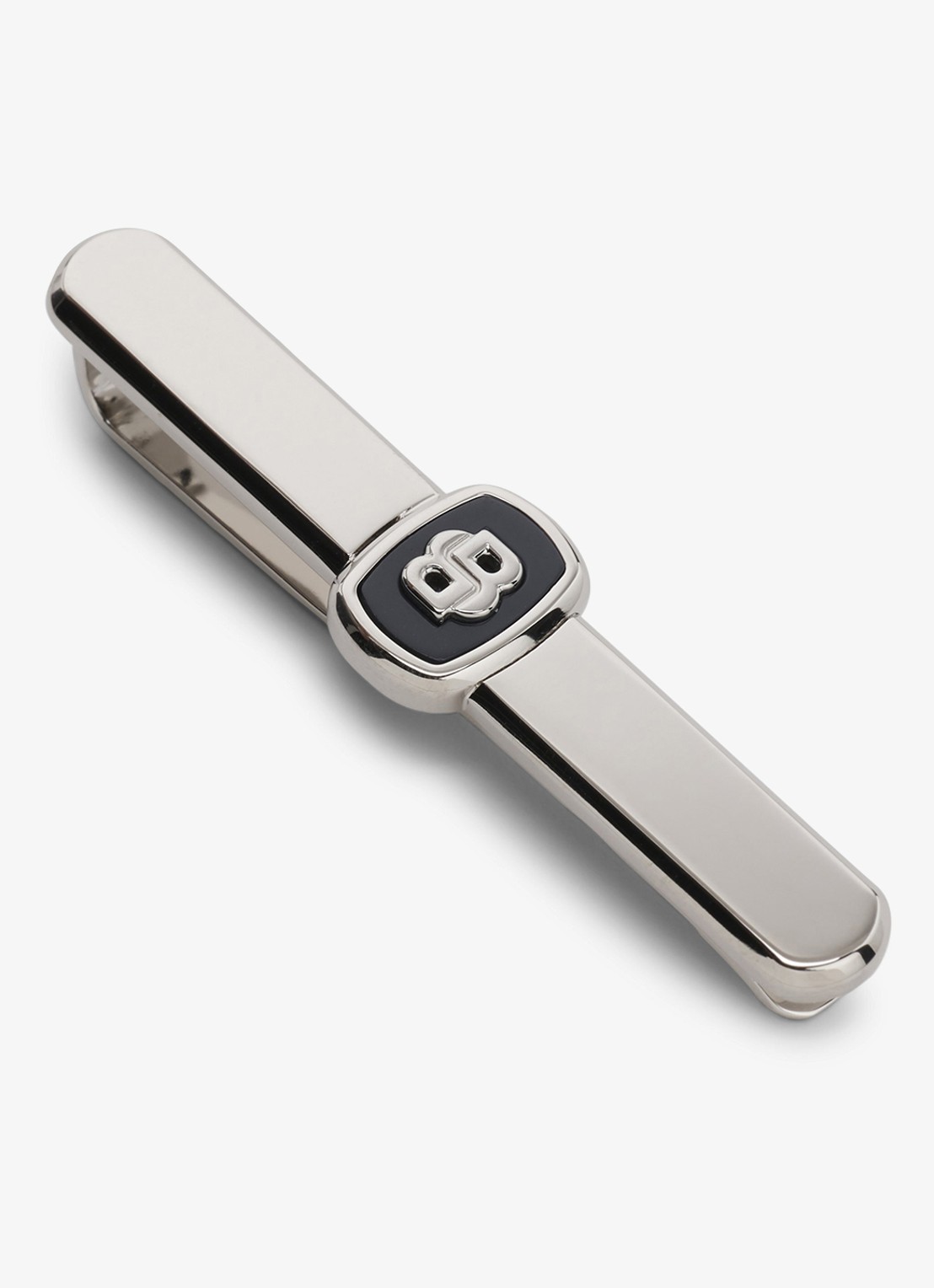 BOSS B-CASINGINSERTBB-TIE dasspeld met logo - voorkant open blue-466 / blauw