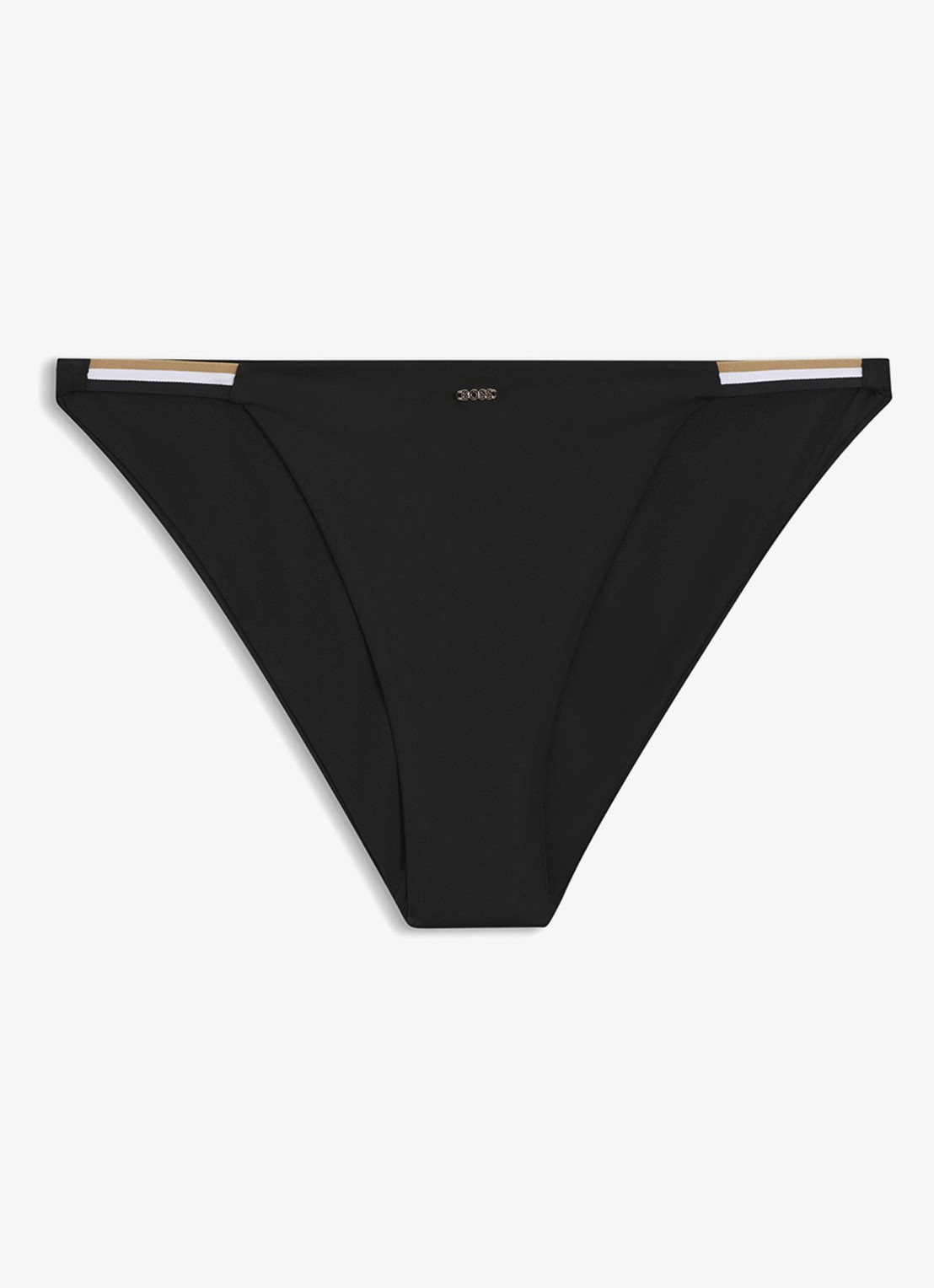 BOSS Bikinislip met logo - voorkant 2 zwart