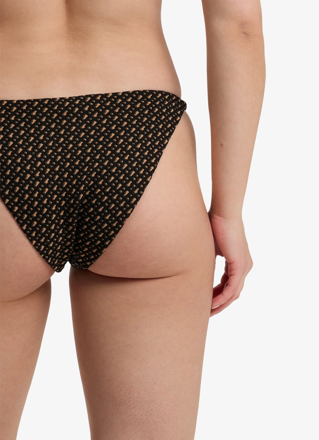 BOSS Bikinislip met logoprint  - detail 5 zwart