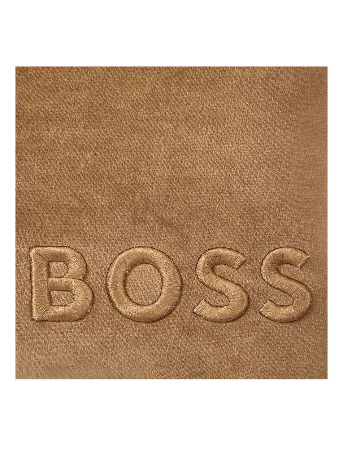 BOSS Bold sierkussenhoes 33 x 57 cm - detail 2 camel