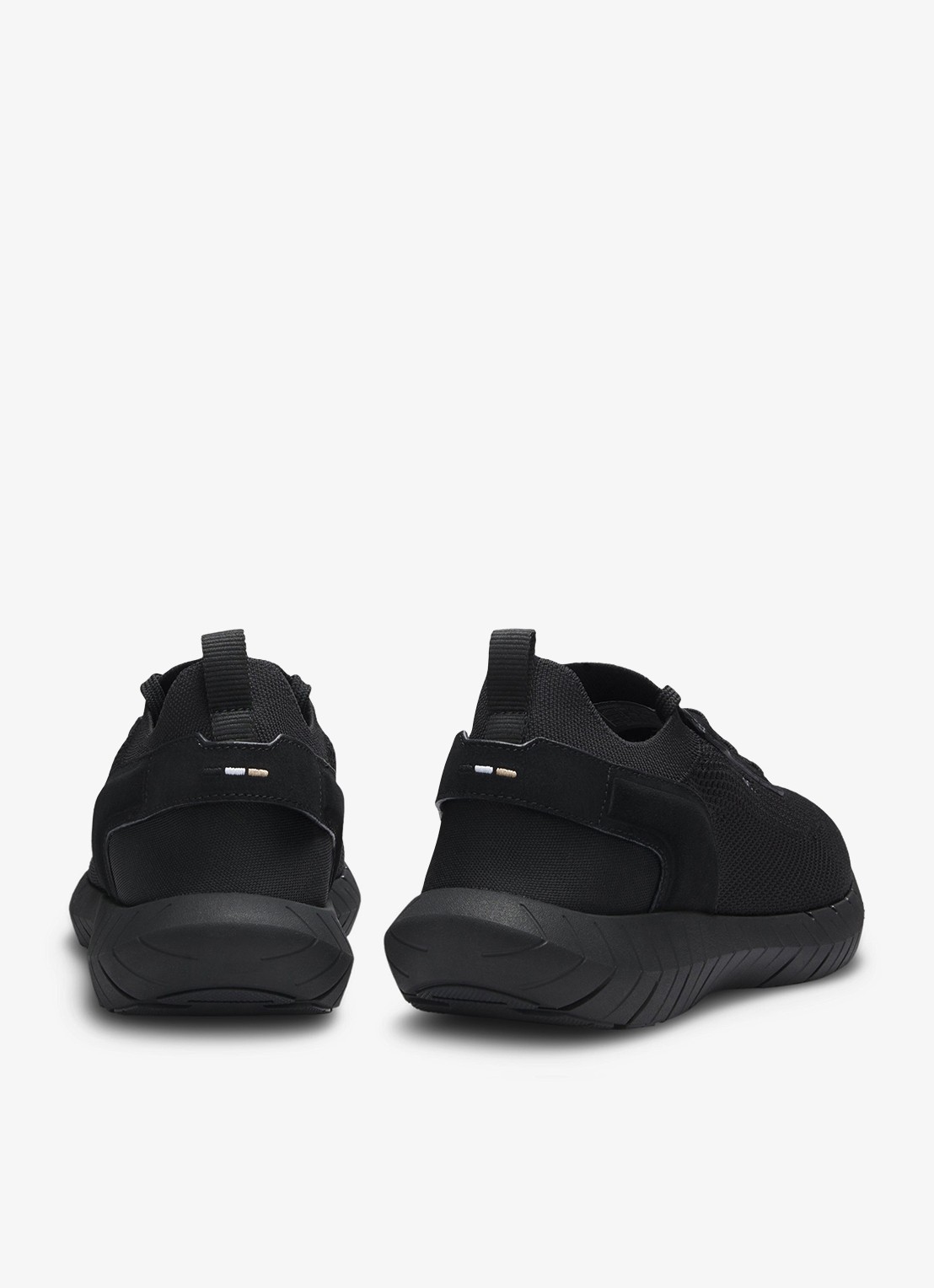 BOSS Boss-Motion sneaker met gebreid bovenwerk - detail 4 zwart