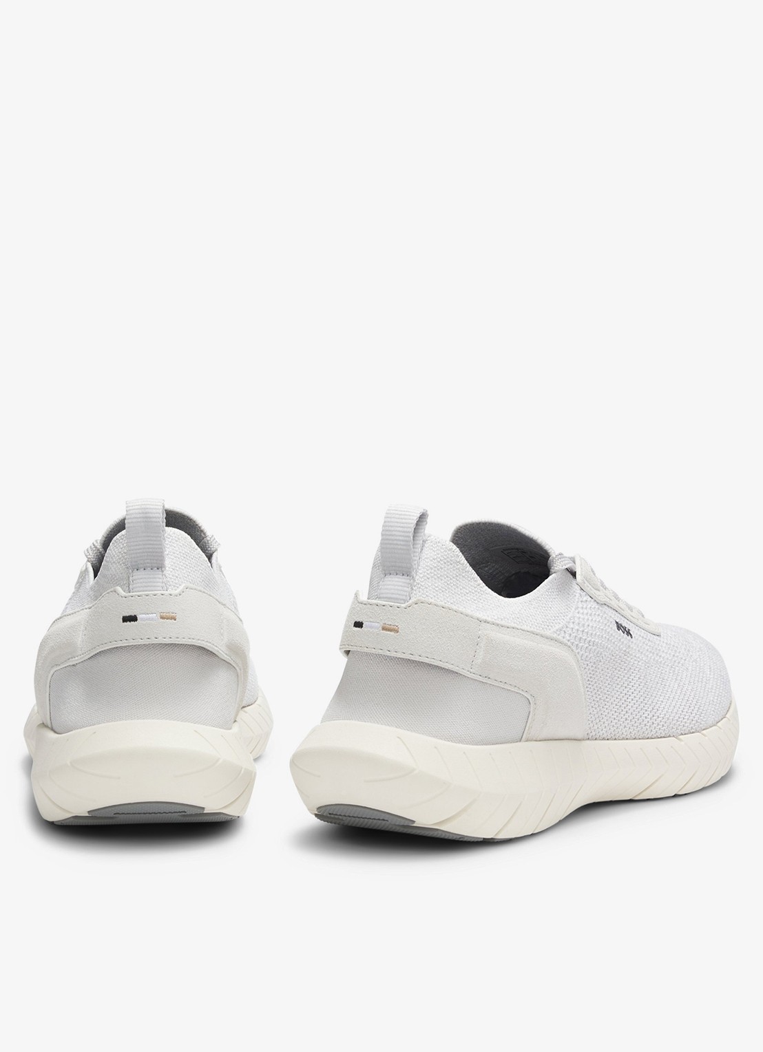 BOSS Boss-Motion sneaker met gebreid bovenwerk - detail 2 wit
