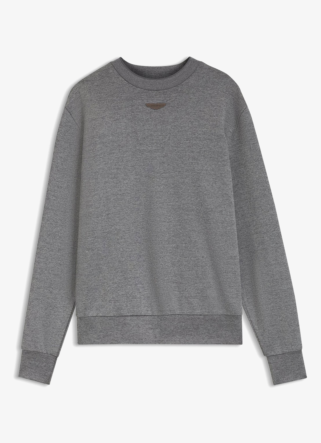 BOSS BOSS x Aston Martin sweater met logo - voorkant open grey-072 / grijs