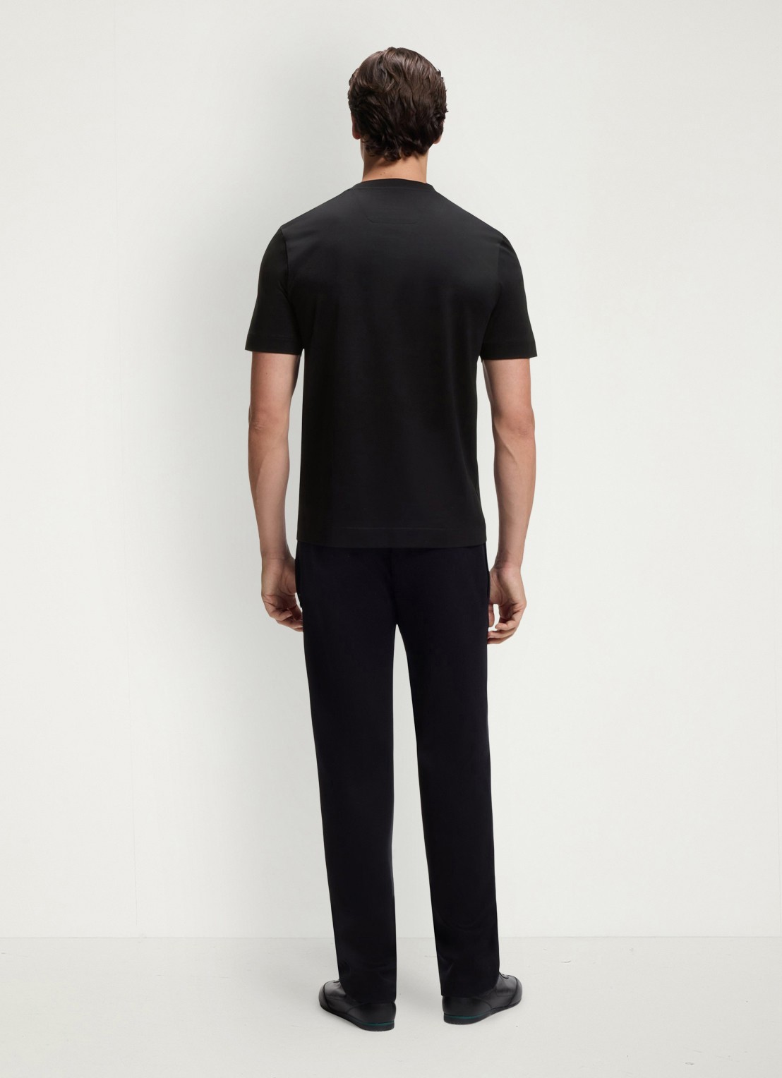 BOSS BOSS x ASTON MARTIN T-shirt van katoen - achterkant 3 zwart