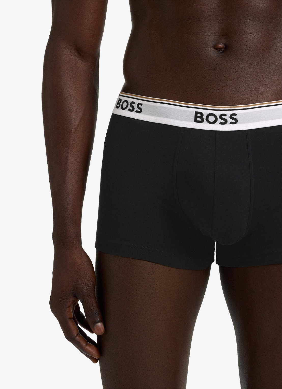 BOSS Boxershorts met logoband in 3-pack - detail 3 zwart