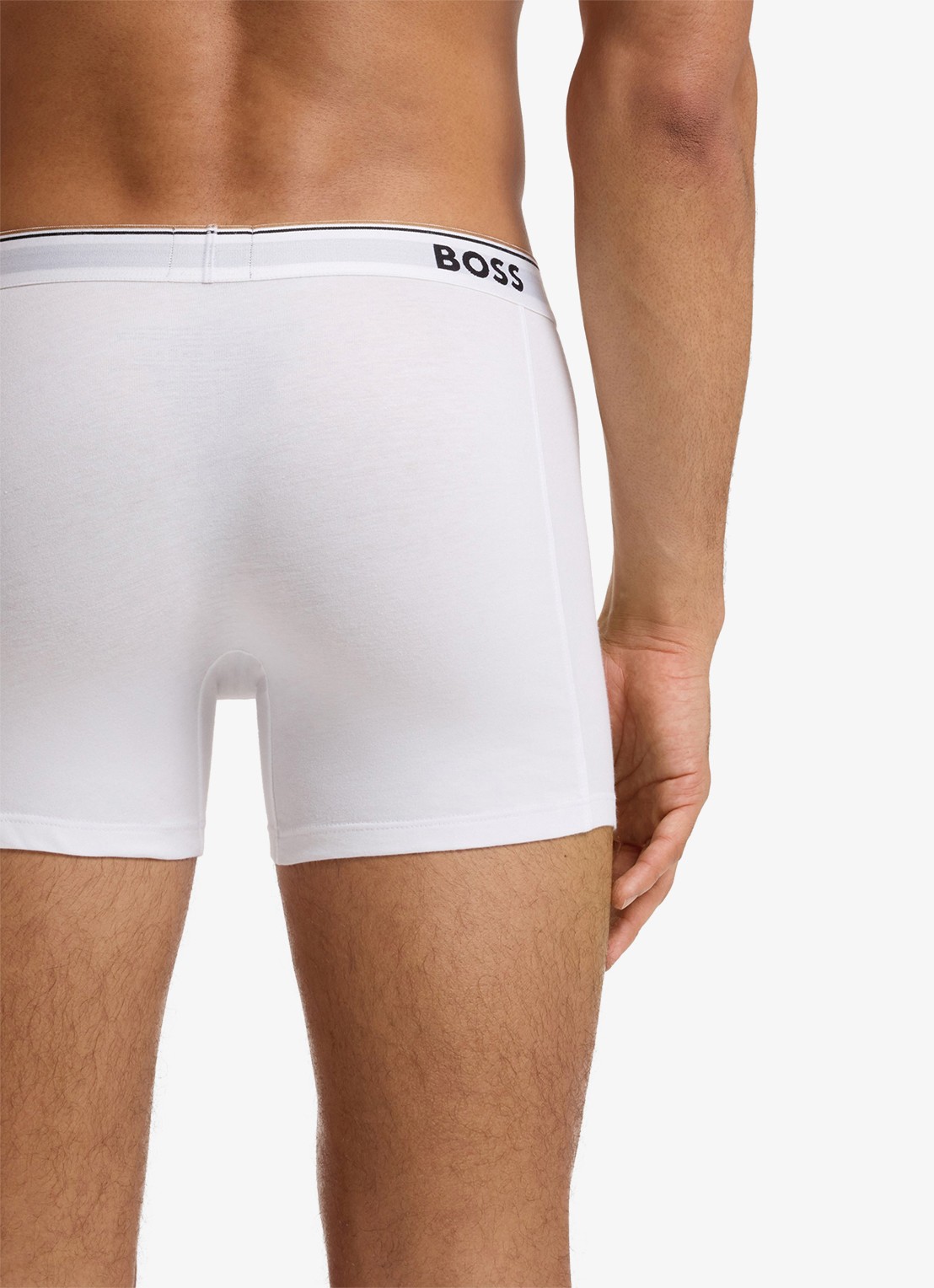 BOSS Boxershorts met logoband in 3-pack - detail 2 gebroken wit