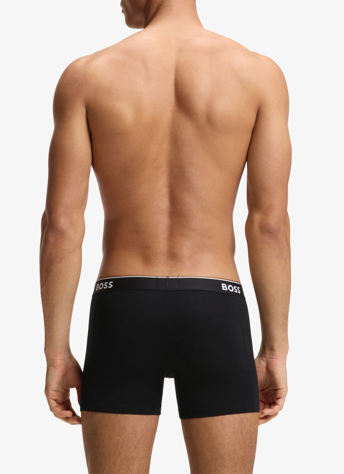 BOSS Boxershorts met logoband in 3-pack - achterkant 6 grijs