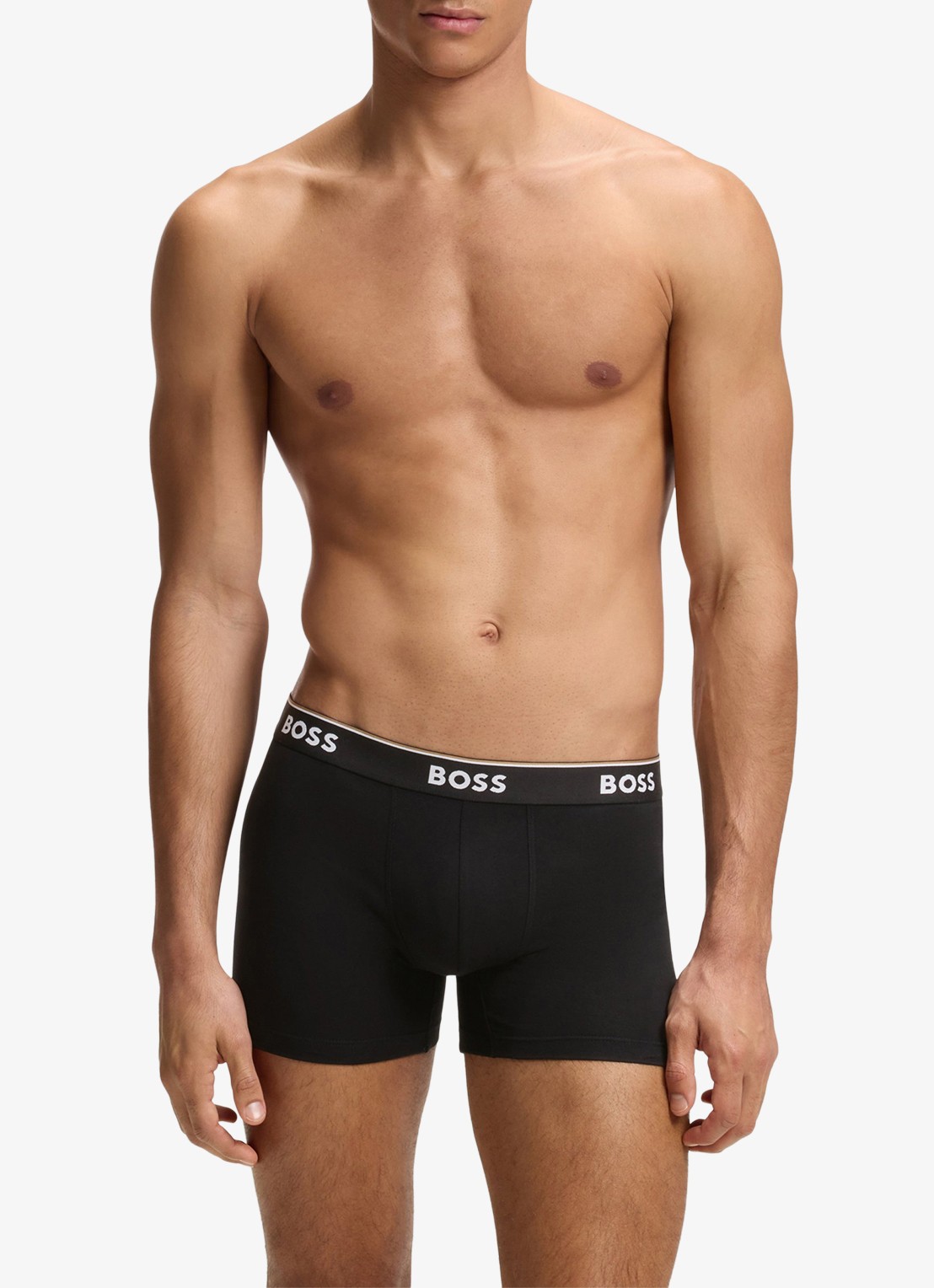 BOSS Boxershorts met logoband in 3-pack - detail 3 grijs