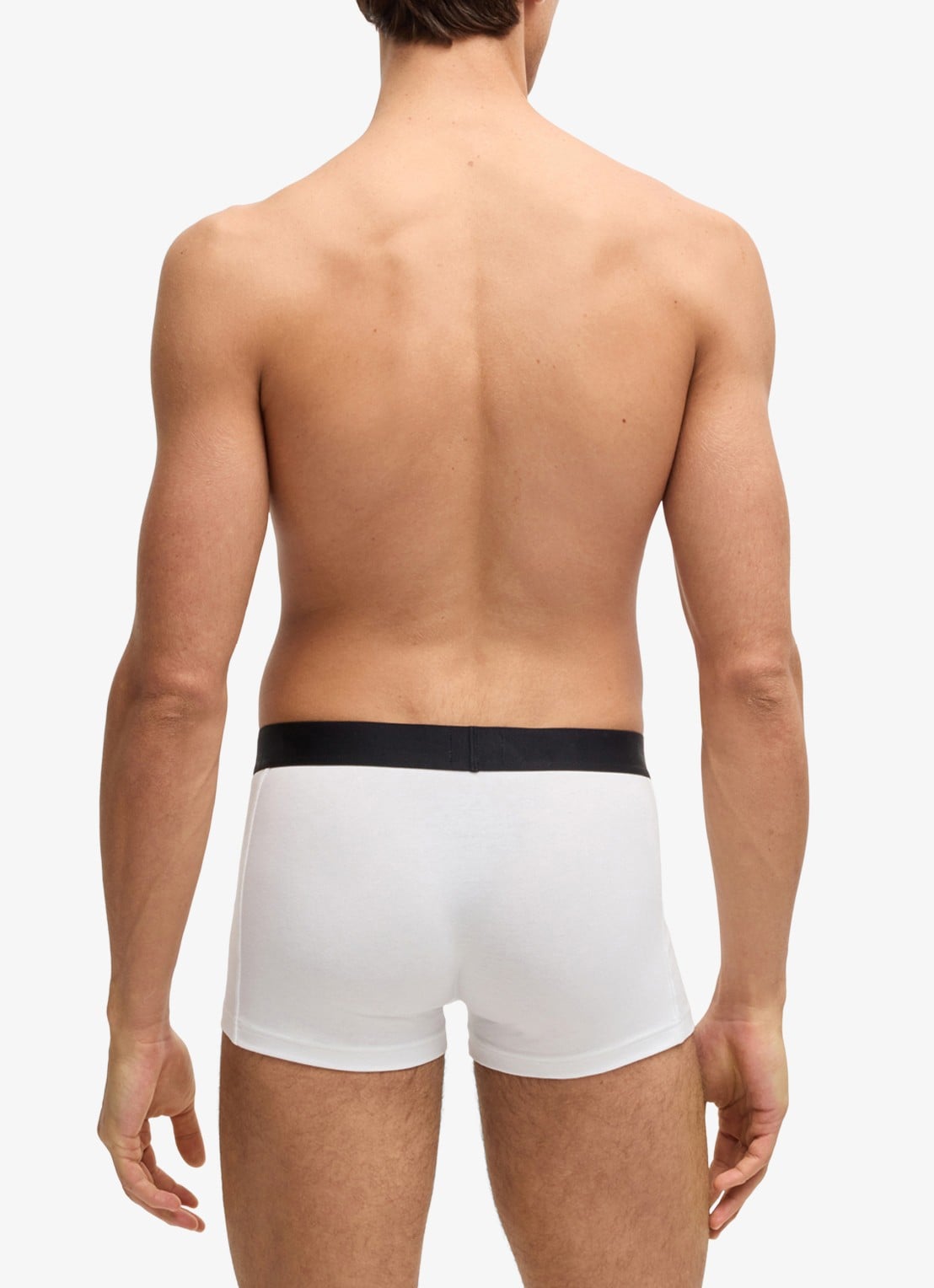 BOSS Boxershorts met logoband in 3-pack - achterkant wit