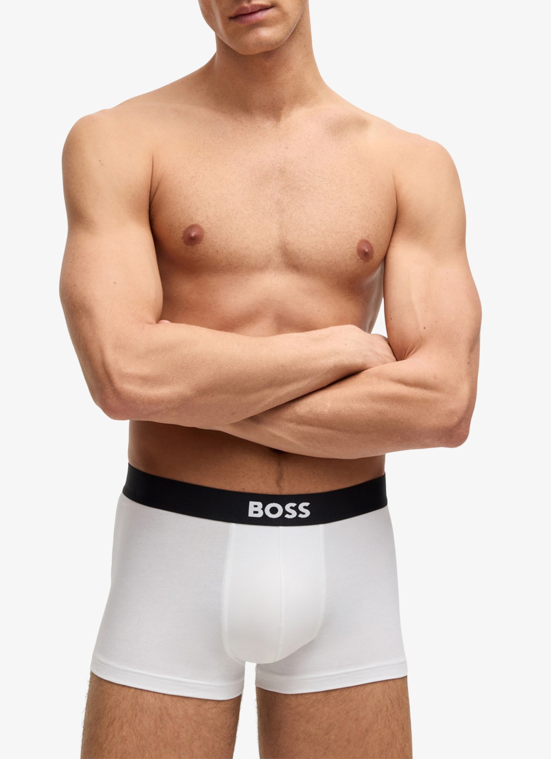BOSS Boxershorts met logoband in 3-pack - detail 3 wit