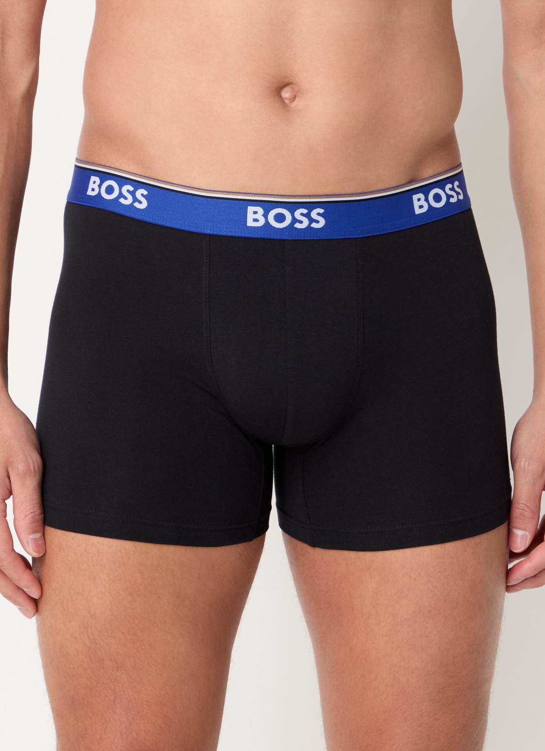 BOSS Boxershorts met logoband in 3-pack - detail 3 zwart