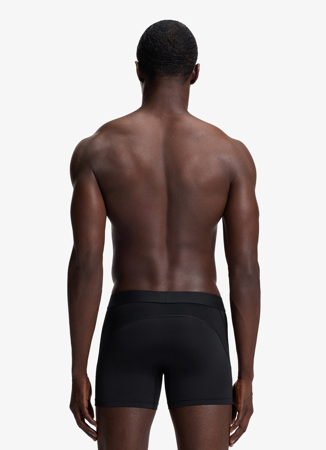 BOSS Boxershorts met logoband in 3-pack - achterkant zwart