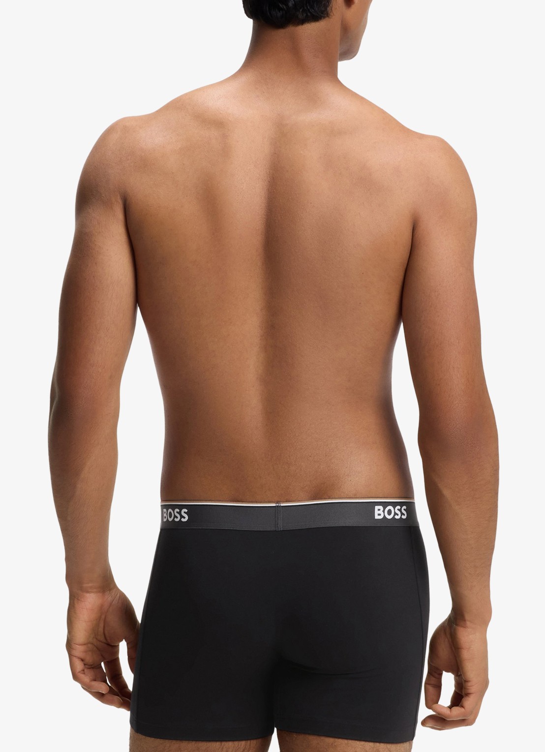 BOSS Boxershorts met logoband in 3-pack - achterkant open miscellaneous-973 / multicolor