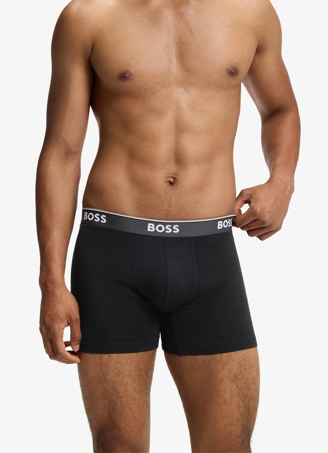 BOSS Boxershorts met logoband in 3-pack - detail 4 open miscellaneous-973 / multicolor