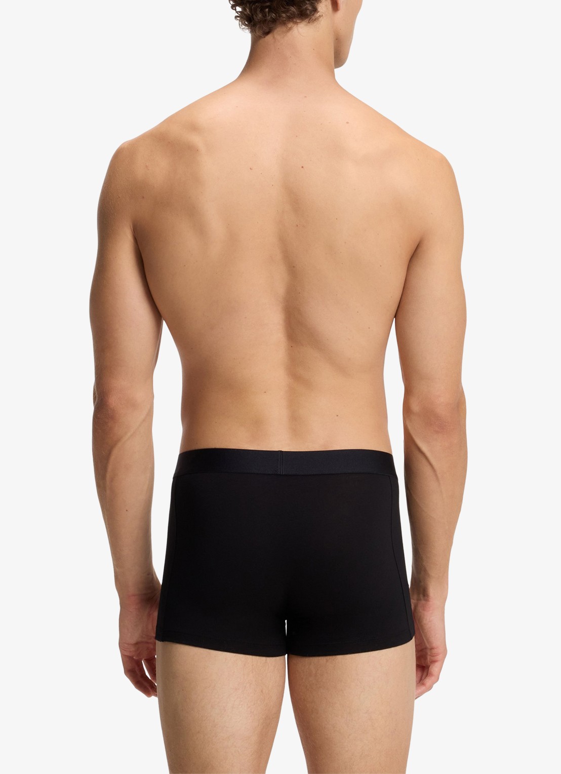 BOSS Boxershorts met logoband in 3-pack - achterkant 8 zwart