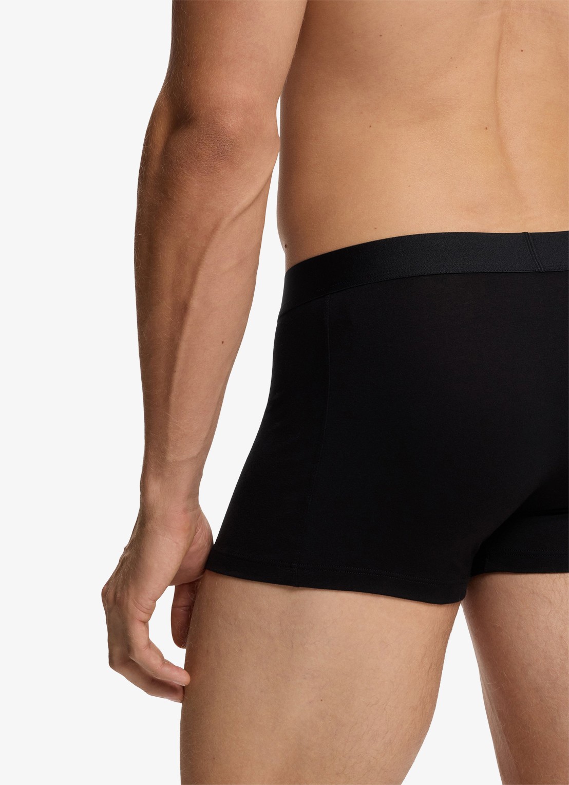 BOSS Boxershorts met logoband in 3-pack - detail 4 zwart