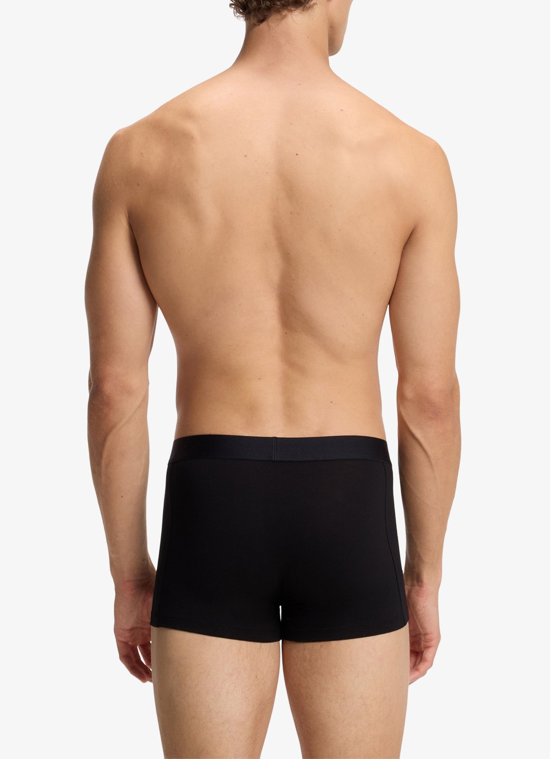 BOSS Boxershorts met logoband in 3-pack - achterkant 9 zwart