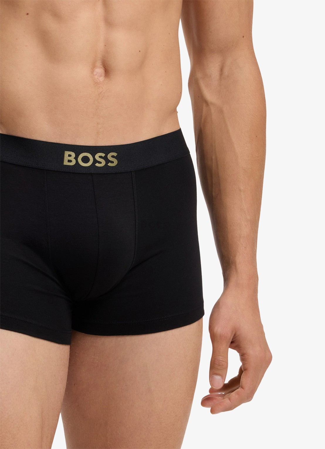 BOSS Boxershorts met logoband in 3-pack - detail 7 zwart